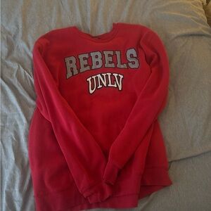 Colosseum Red Rebels UNLV Men's Crew Neck Sweater